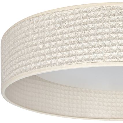 Brilagi - VELVET SIMPLE LED Ceiling Light, LED/24W/230V, 4000K, Ø 45 cm, cream