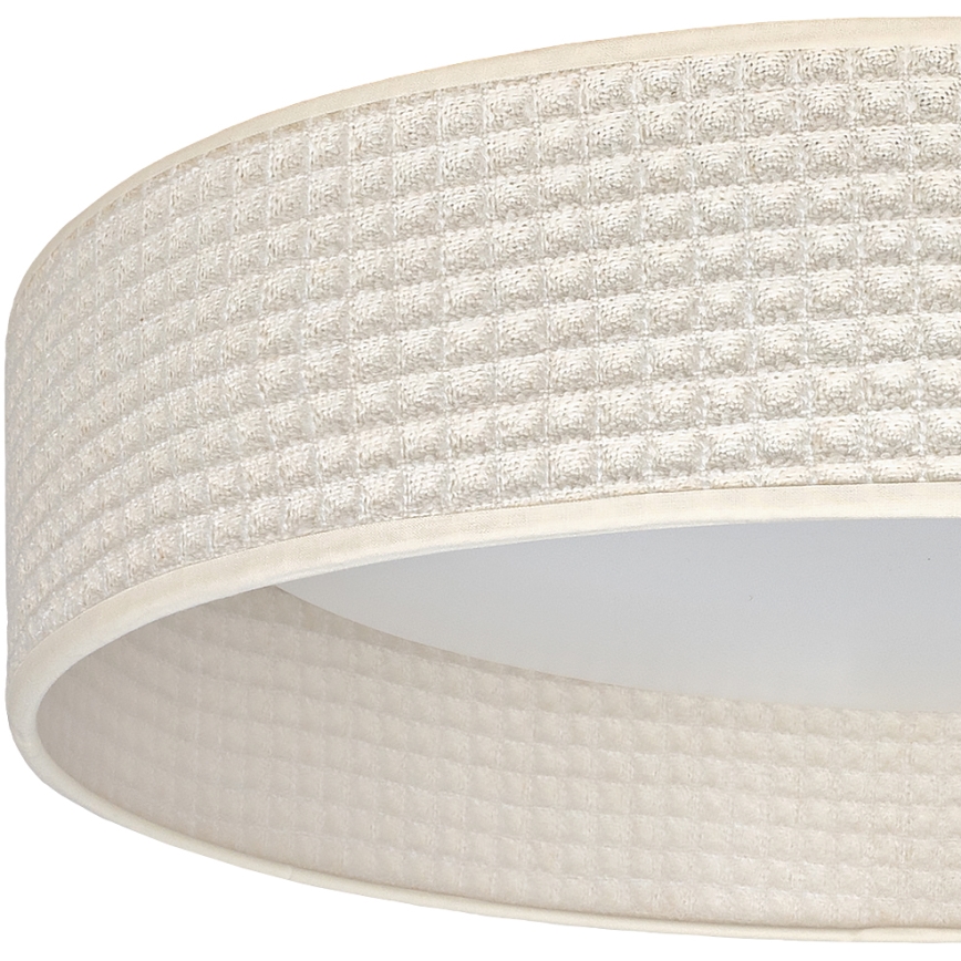 Brilagi - VELVET SIMPLE LED Ceiling Light, LED/24W/230V, 4000K, Ø 45 cm, cream