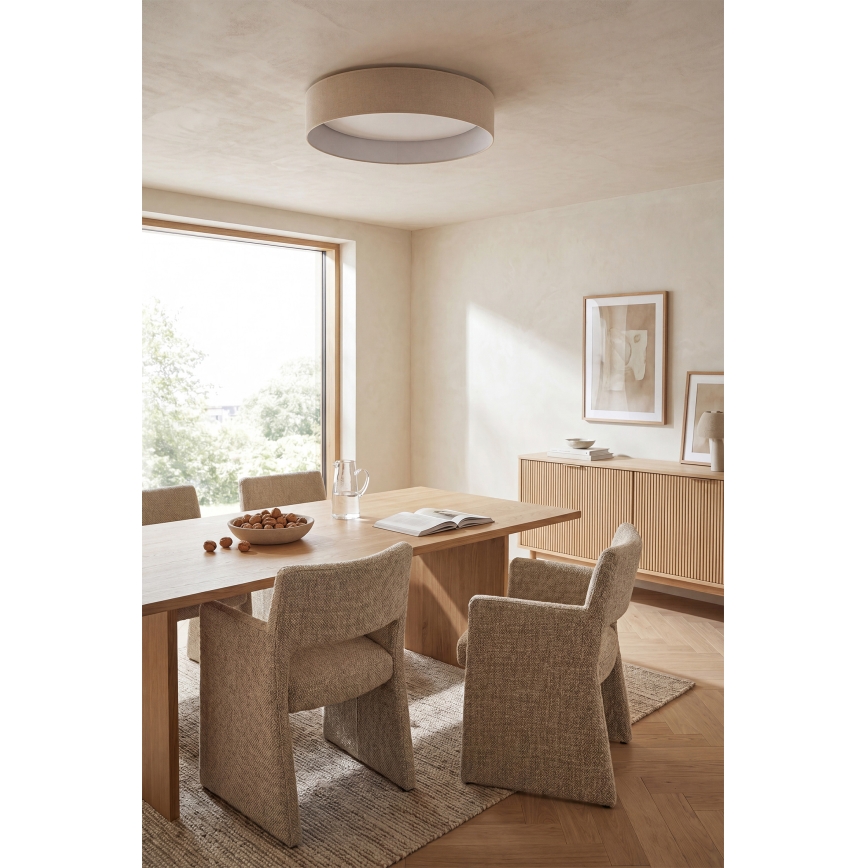 Brilagi - VELVET SIMPLE LED Ceiling Light LED/24W/230V 4000K dia. 45 cm cream