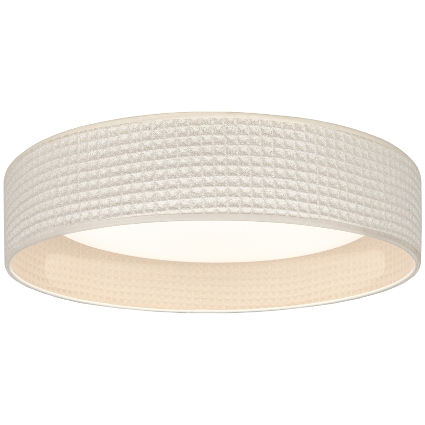 Brilagi - VELVET SIMPLE LED Ceiling Light, 36 W, 230 V, 3000 K, Ø 55 cm, Cream