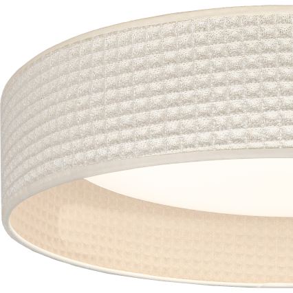 Brilagi - VELVET SIMPLE LED Ceiling Light, 36 W, 230 V, 3000 K, Ø 55 cm, Cream