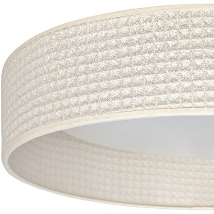 Brilagi - VELVET SIMPLE LED Ceiling Light, 36 W, 230 V, 3000 K, Ø 55 cm, Cream