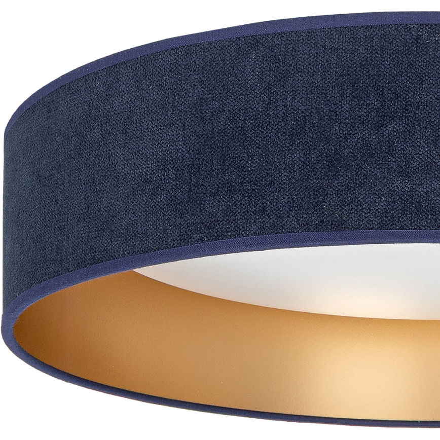 Brilagi - VELVET VARI LED Ceiling Light / 24W / 230V / 3000/4000/6500K / Ø 45 cm / blue/gold
