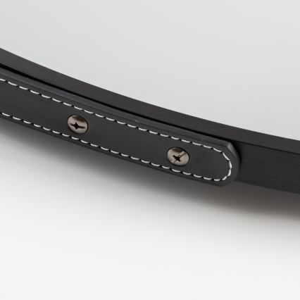 Brilagi - VERESE LED Bathroom Mirror LED/19W/230V Ø 60 cm Black IP44 CRI 90 Dimmable + CCT