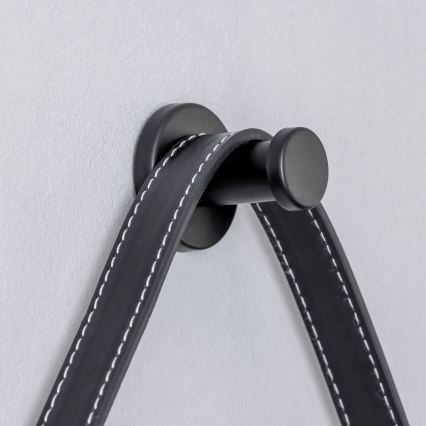 Brilagi - VERESE LED Bathroom Mirror LED/19W/230V Ø 60 cm Black IP44 CRI 90 Dimmable + CCT