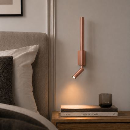 BRILAGI - LED Wall Spotlight VIXON LED/3W/230V + LED/5W bronze CRI 90