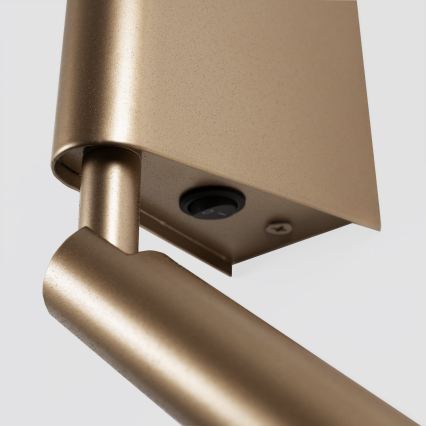BRILAGI - LED Wall Spotlight VIXON LED/3W/230V + LED/5W bronze CRI 90