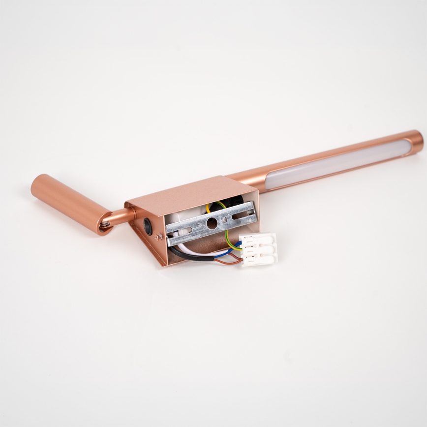 BRILAGI - LED Wall Spotlight VIXON LED/3W/230V + LED/5W bronze CRI 90