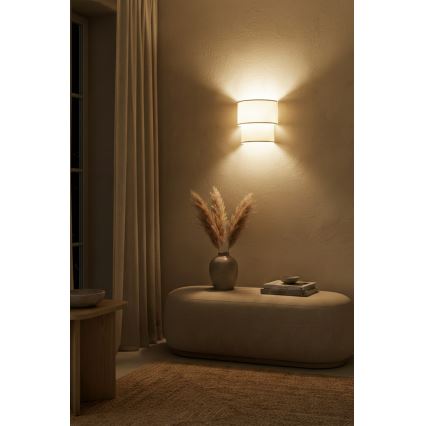 Brilagi - LED Wall Lamp BOHO ECO 1xE27/10W/230V Cream