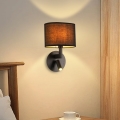 Brilagi - LED Wall lamp DAYA 1xE14/40W/230V + LED/3W black