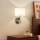 Brilagi - LED Wall lamp DAYA 1xE14/40W/230V + LED/3W white/matte chrome