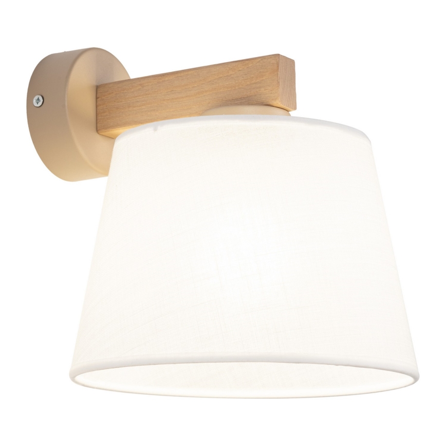 BRILAGI - LED Wall lamp LATTE SABIA 1xE27/15W/230V pine/white