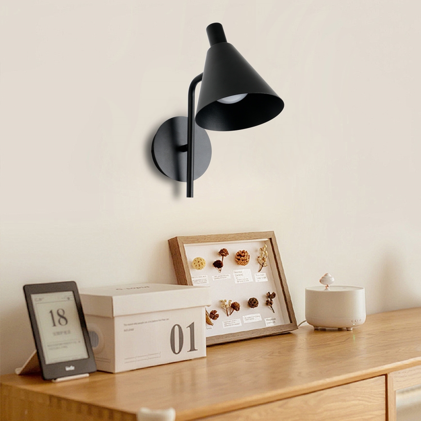 Brilagi - LED Wall lamp LUCERA LED/3W/230V black