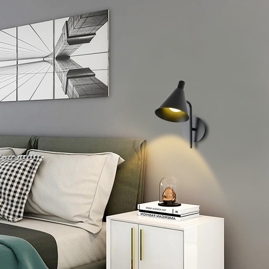 Brilagi - LED Wall lamp LUCERA LED/3W/230V black