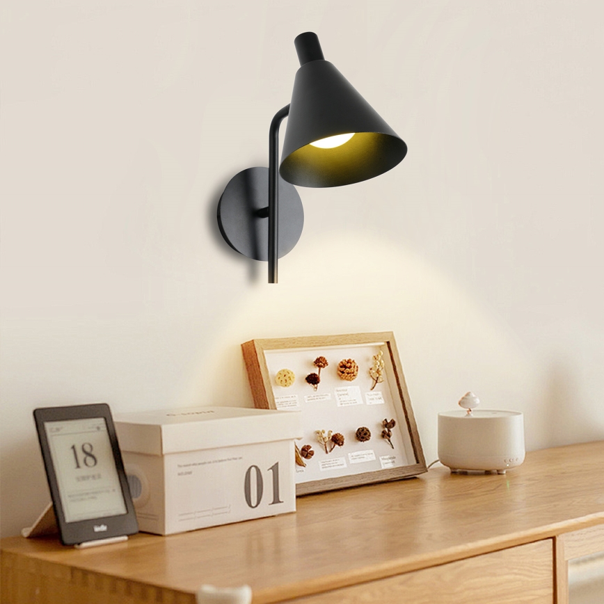 Brilagi - LED Wall lamp LUCERA LED/3W/230V black