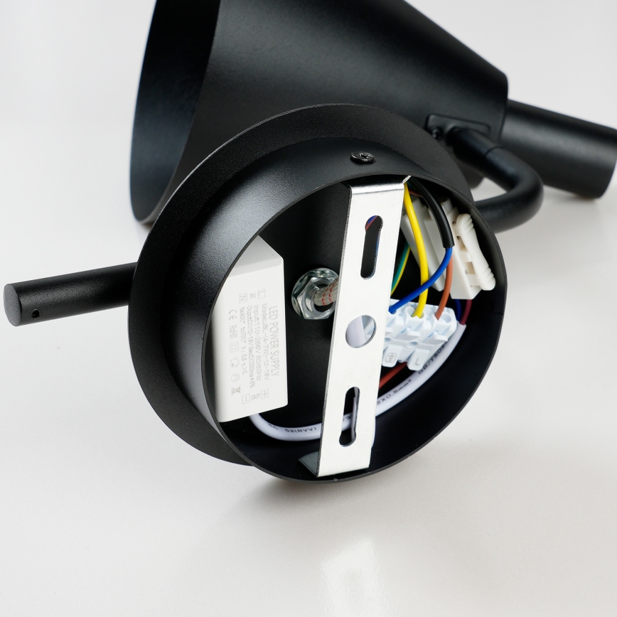 Brilagi - LED Wall lamp LUCERA LED/3W/230V black