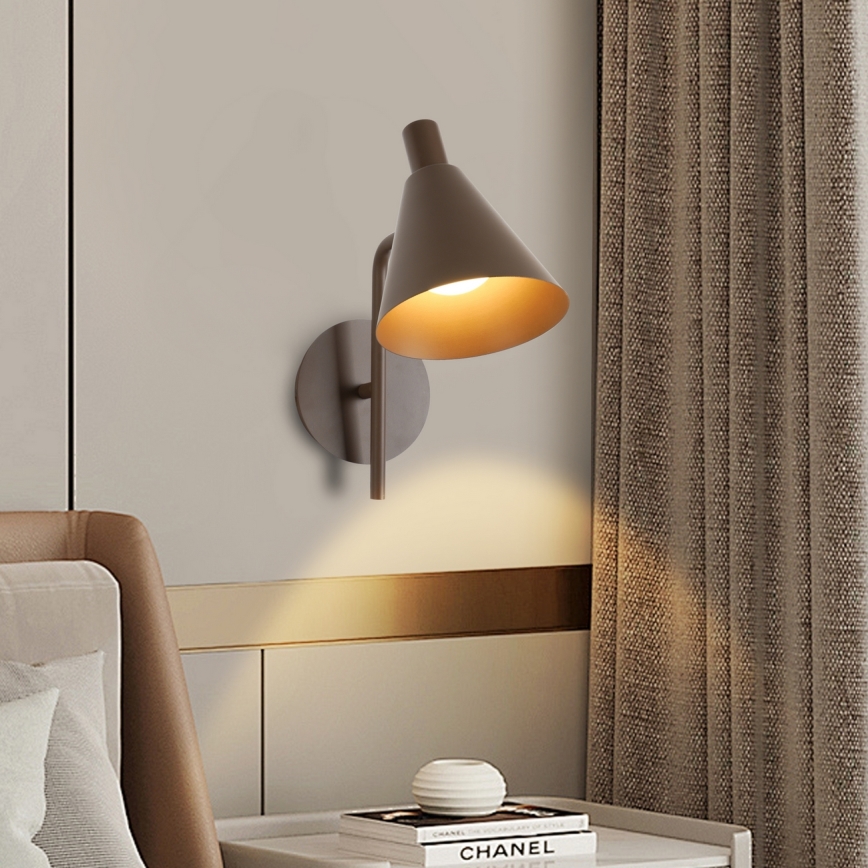 Brilagi - LED Wall lamp LUCERA LED/3W/230V brown