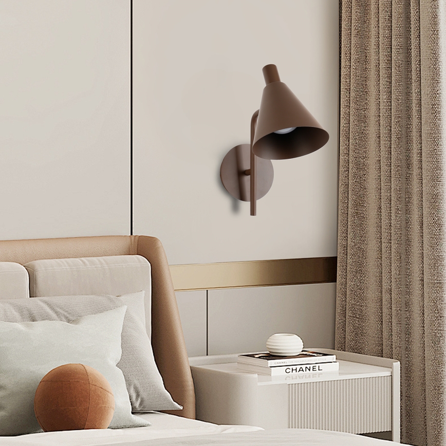Brilagi - LED Wall lamp LUCERA LED/3W/230V brown