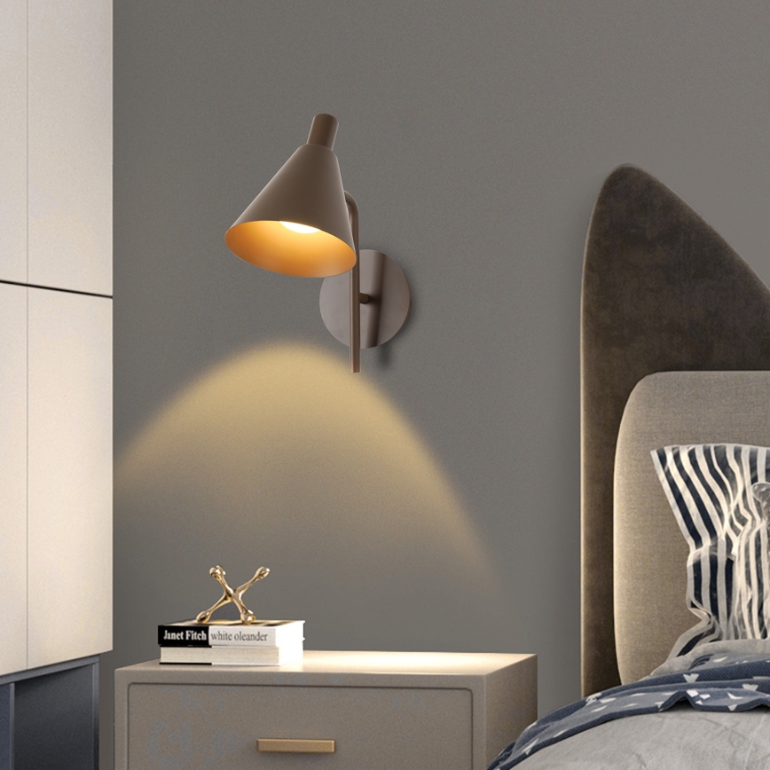 Brilagi - LED Wall lamp LUCERA LED/3W/230V brown