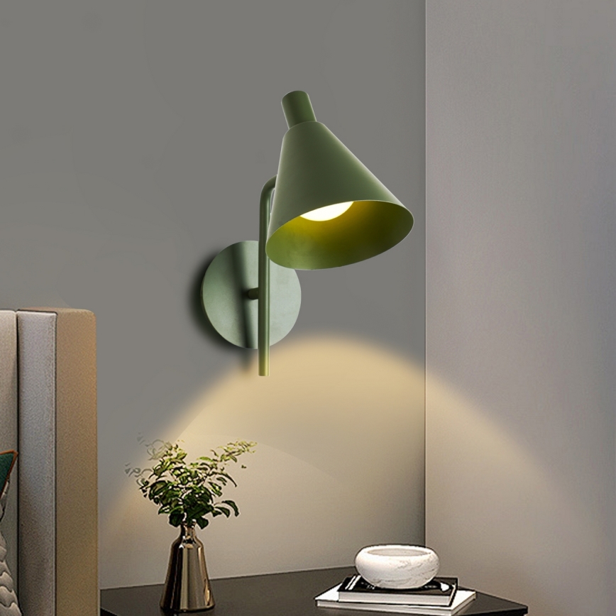 Brilagi - LED Wall lamp LUCERA LED/3W/230V green