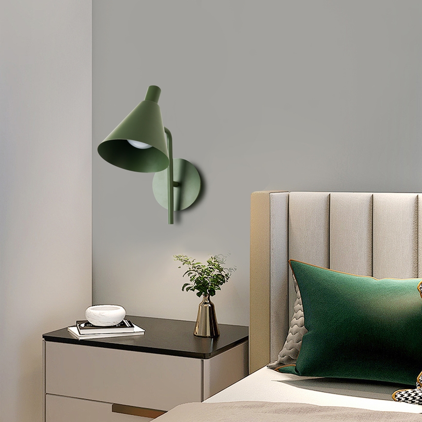 Brilagi - LED Wall lamp LUCERA LED/3W/230V green