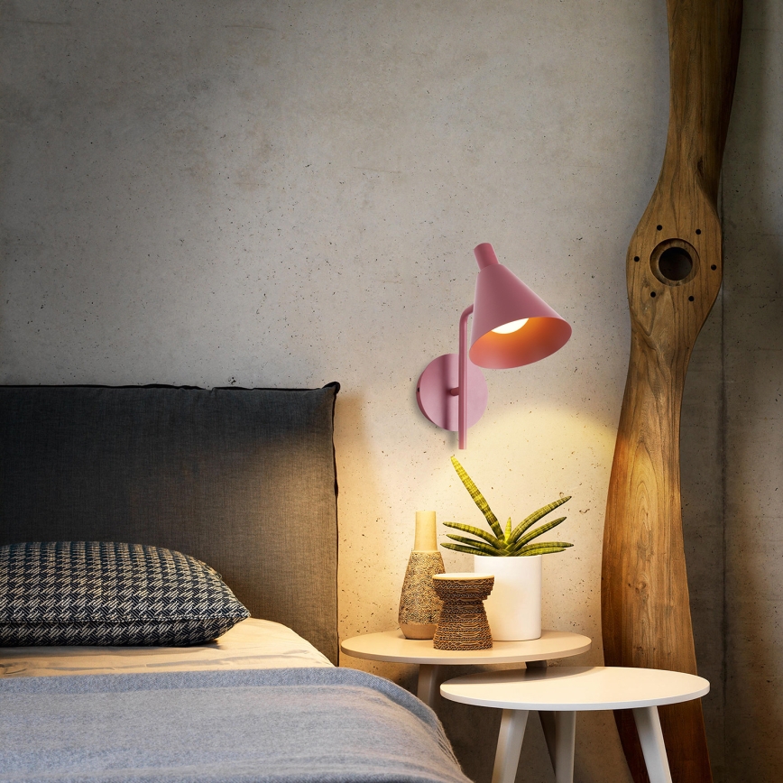 Brilagi - LED Wall Lamp LUCERA LED/3W/230V Pink