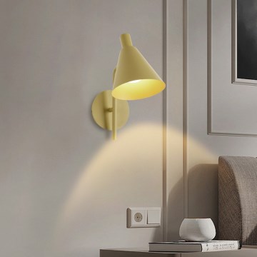 Brilagi - LED Wall lamp LUCERA LED/3W/230V yellow