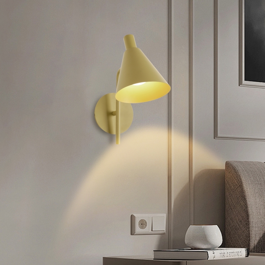 Brilagi - LED Wall lamp LUCERA LED/3W/230V yellow