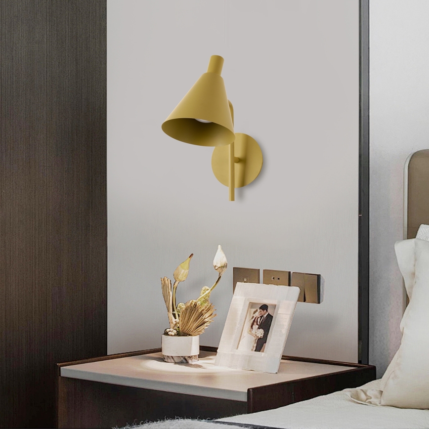 Brilagi - LED Wall lamp LUCERA LED/3W/230V yellow