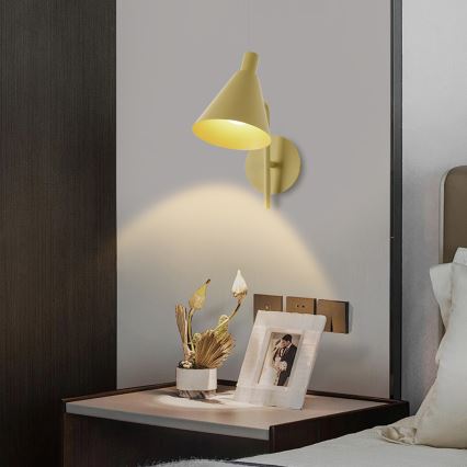 Brilagi - LED Wall lamp LUCERA LED/3W/230V yellow