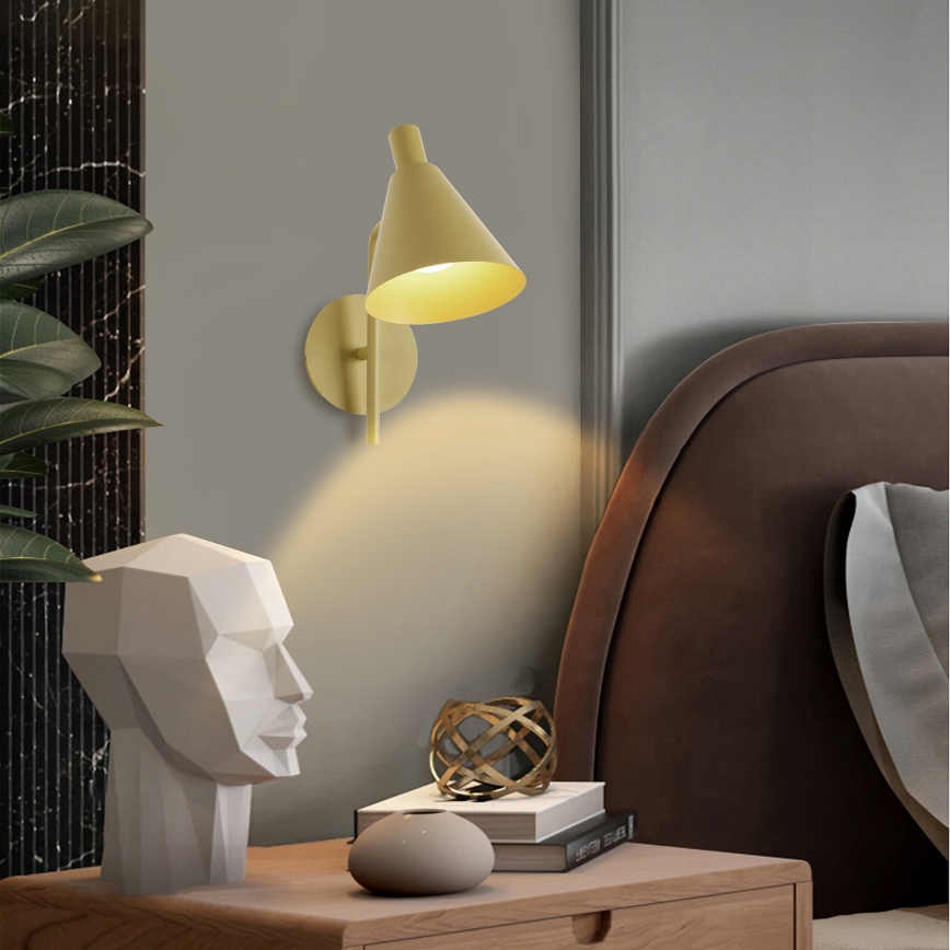 Brilagi - LED Wall lamp LUCERA LED/3W/230V yellow