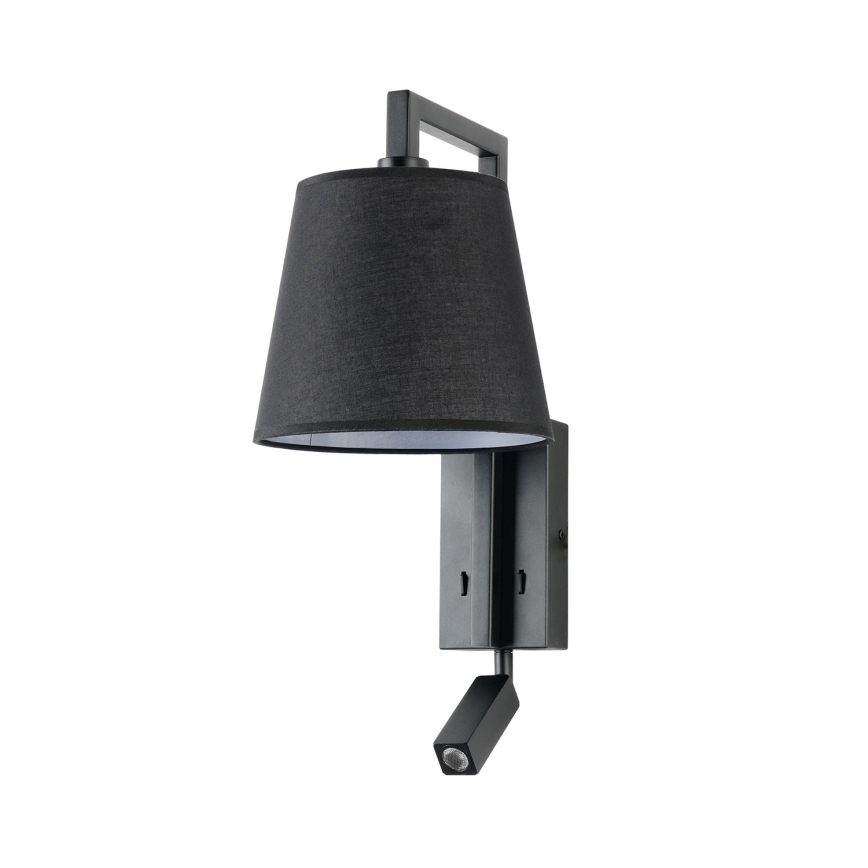Brilagi - LED Wall lamp RAYAS 1xE14/40W/230V + LED/3W black