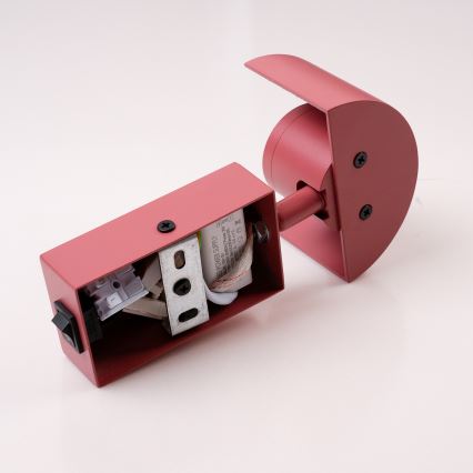 Brilagi - LED Wall lamp VASTO LED/3W/230V red burgundy