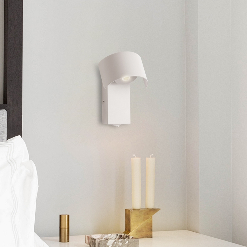 Brilagi - LED Wall lamp VASTO LED/3W/230V white
