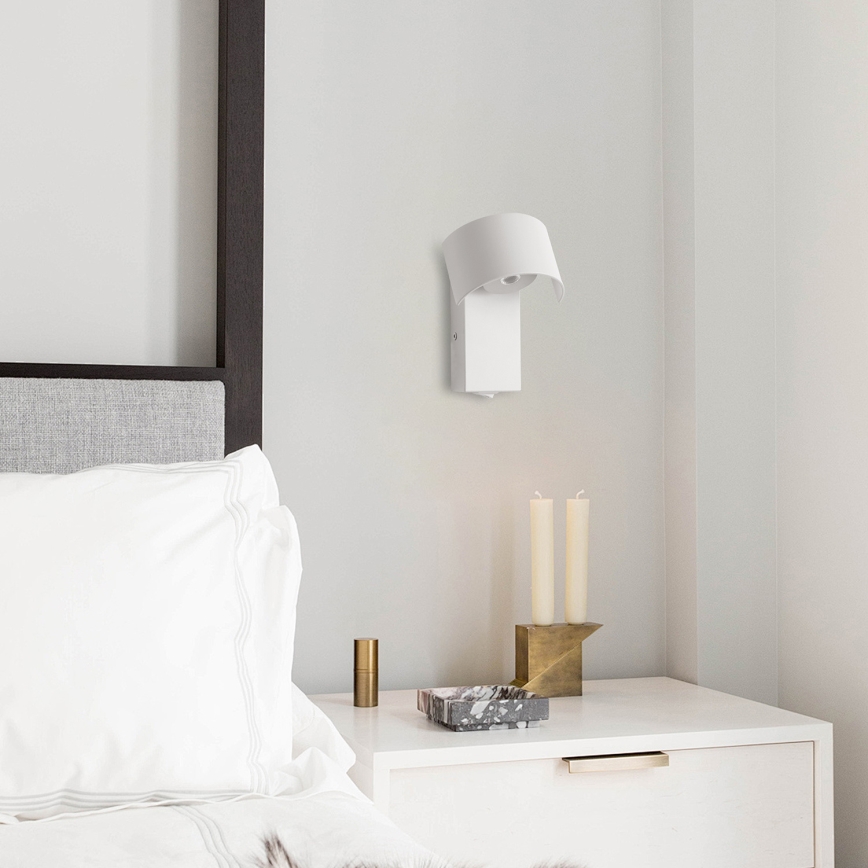 Brilagi - LED Wall lamp VASTO LED/3W/230V white