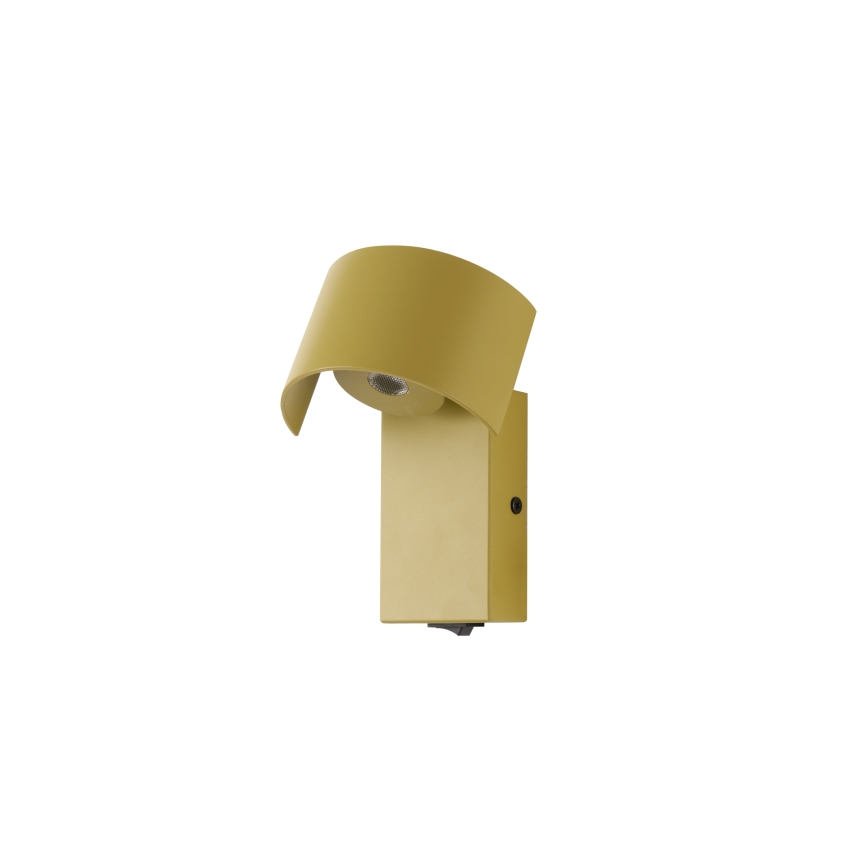 Brilagi - LED Wall lamp VASTO LED/3W/230V yellow
