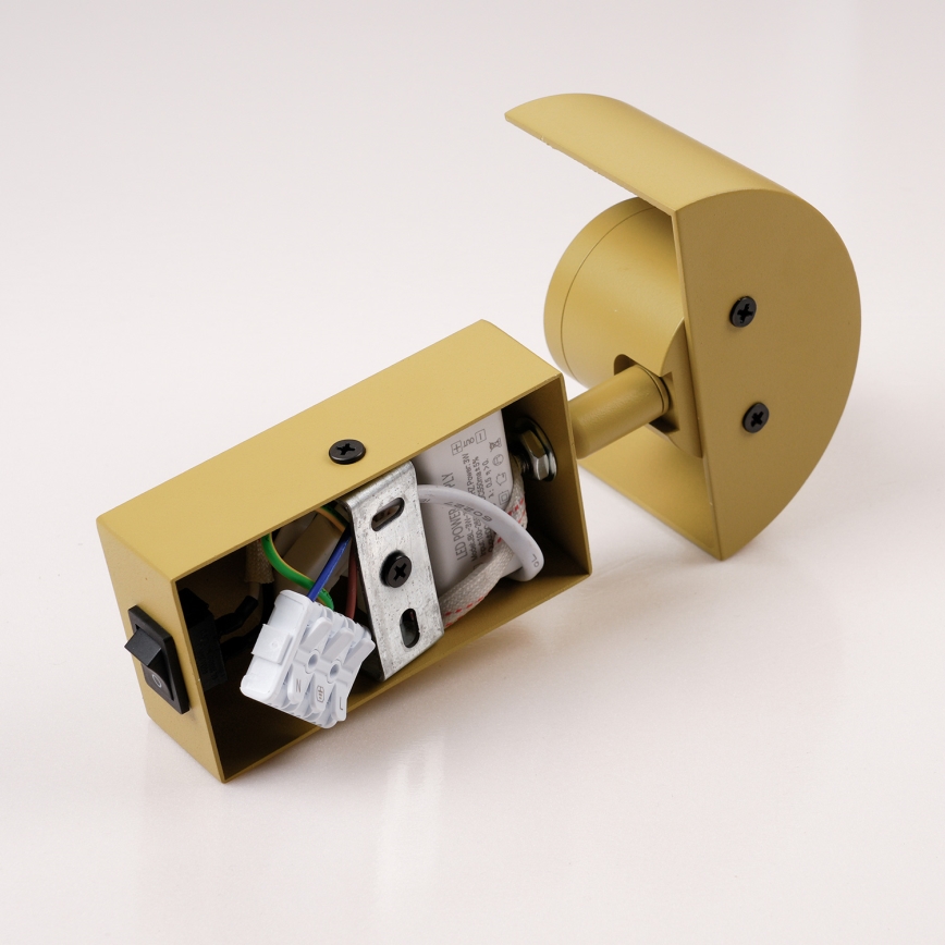 Brilagi - LED Wall lamp VASTO LED/3W/230V yellow