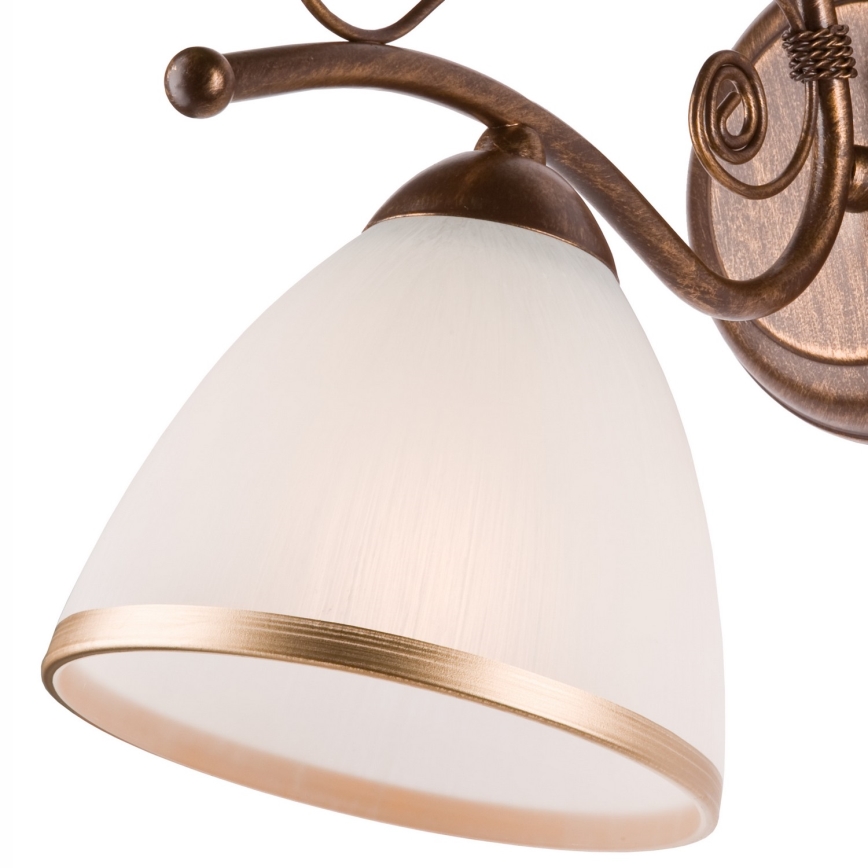 Brilagi - LED Wall light ANTICO 1xE27/60W/230V bronze patina