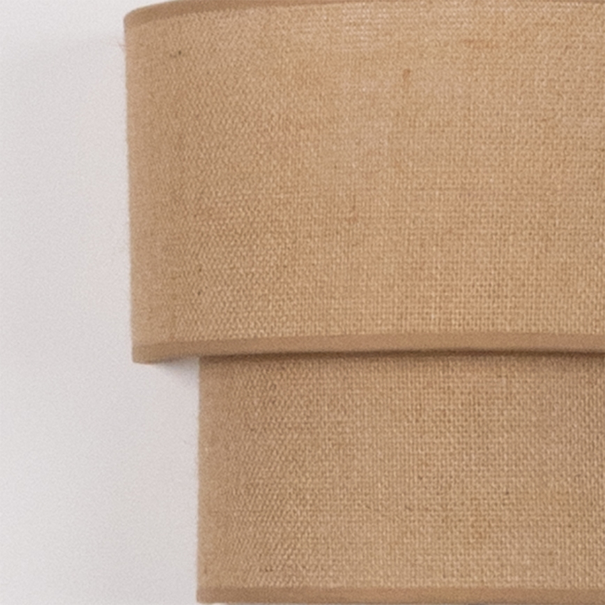 Brilagi - LED Wall Light BOHO ECO 1xE27/10W/230V beige