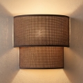 Brilagi - LED Wall Light BOHO ECO 1xE27/10W/230V Brown