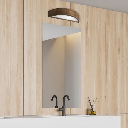 BRILAGI - LED Wall Light CARVALHO 1xE27/15W/230V Oak Walnut