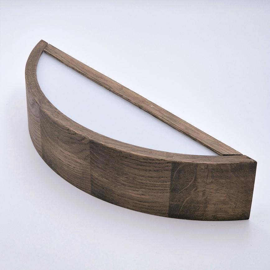 Brilagi - LED Wall light CARVALHO 1xE27/60W/230V oak walnut