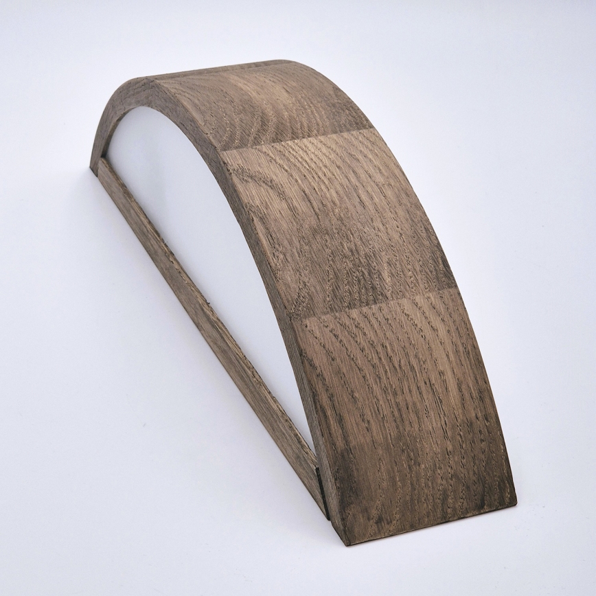 Brilagi - LED Wall light CARVALHO 1xE27/60W/230V oak walnut