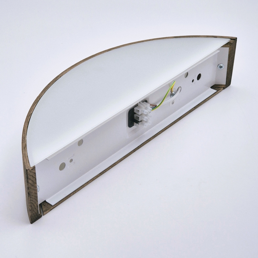 Brilagi - LED Wall light CARVALHO 1xE27/60W/230V oak walnut