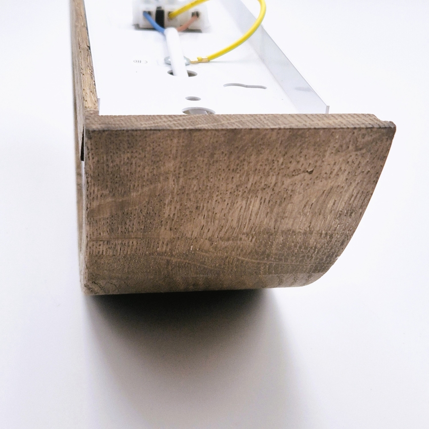 Brilagi - LED Wall light CARVALHO 1xE27/60W/230V oak walnut