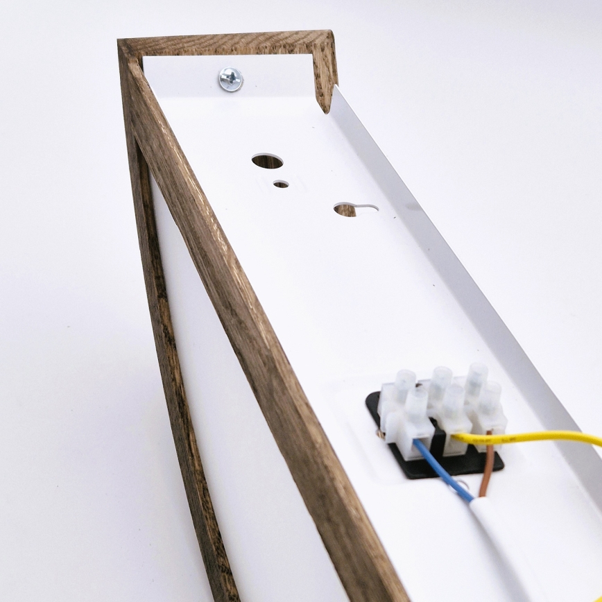 Brilagi - LED Wall light CARVALHO 1xE27/60W/230V oak walnut