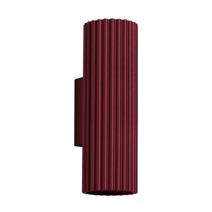 Brilagi - LED Wall Light CRESTO 2xGU10/10W/230V 20 cm burgundy
