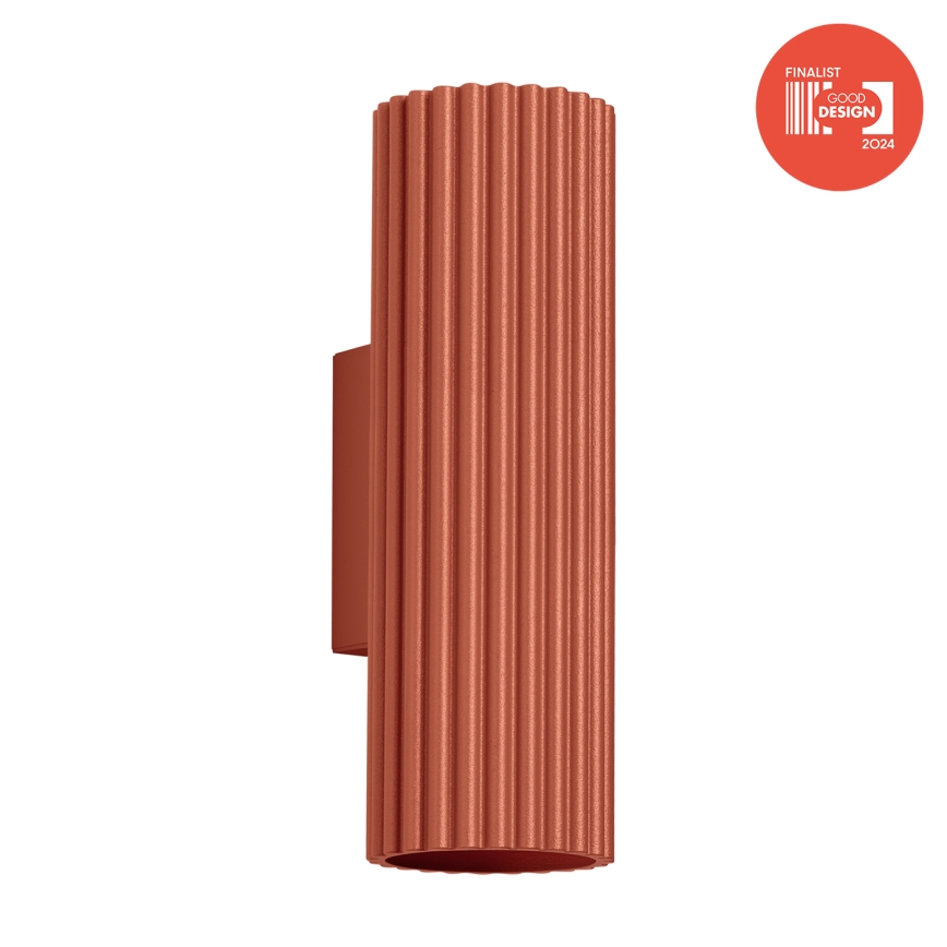 BRILAGI - LED wall light CRESTO 2xGU10/10W/230V 20 cm orange
