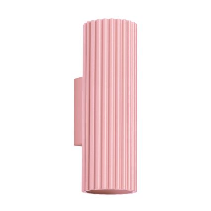 Brilagi - LED Wall Light CRESTO 2xGU10/10W/230V 20 cm pink