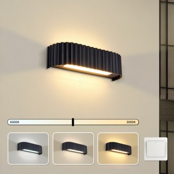 BRILAGI - LED Wall Light FALCON MODERN LED/10W/230V 30 cm 3000/4500/6000K black